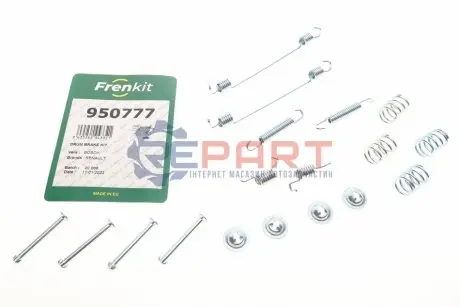 Фото 1 — Комплект пружинок колодок ручника Renault Kangoo 97- (203x39) FRENKIT (950777) Фото Комплект пружинок колодок ручника Renault Kangoo 97- (203x39) FRENKIT (950777) зображення 1