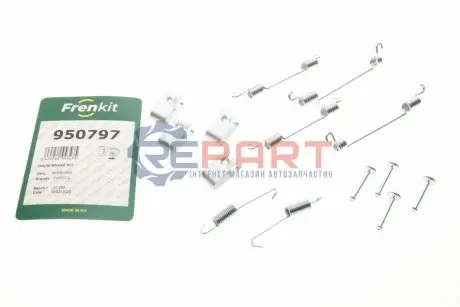 Фото Комплект пружинок колодок ручника Toyota Corolla 97-02 (200x37) (Lucas) FRENKIT (950797) зображення 1