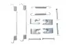 Комплект пружинок колодок ручника Renault Clio 05- (203x38) (Lockheed) FRENKIT (950827) зображення 1