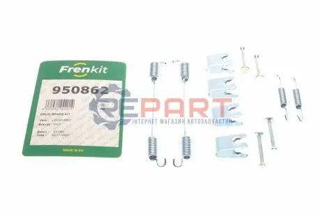 Комплект пружинок колодок ручника Fiat Doblo 01- (AP Lockheed) FRENKIT 950862 Купити в Україні