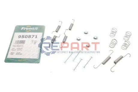 Фото Комплект пружинок колодок ручника Subaru Forester/Impreza 1.5-2.5 92- (Akebono) FRENKIT (950871) зображення 1