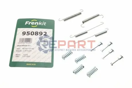 Фото 1 — Комплект пружинок колодок ручника Chrysler Voyager 95-01 (180x30) (Kelsey Hayes) FRENKIT (950892) Фото Комплект пружинок колодок ручника Chrysler Voyager 95-01 (180x30) (Kelsey Hayes) FRENKIT (950892) зображення 1
