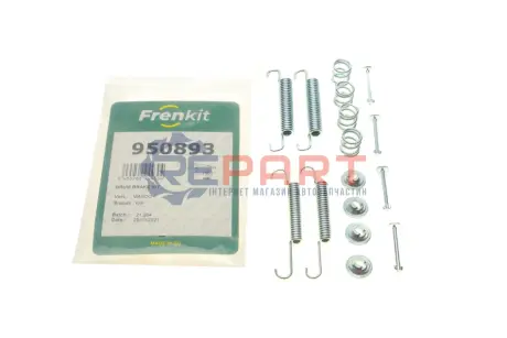 Комплект пружинок колодок ручника Hyundai i30 05-12 (Mando) FRENKIT 950893 Купити в Україні
