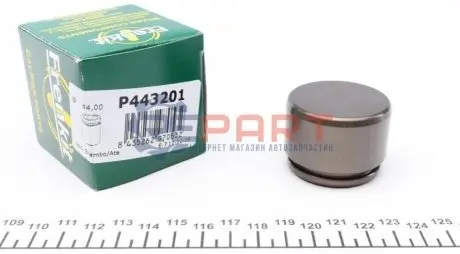 Фото Поршень супорта (переднього) BMW 7 (E38)/8 (E31) 87-01 (44x33mm) (Ate) FRENKIT (P443201) зображення 1