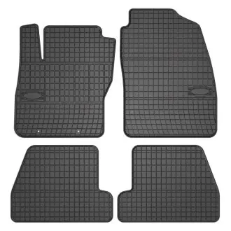 Килимки FROGUM Гума, 4 шт BASIC, задн/передн, комплект, колір чорний, FORD FOCUS III FORD USA FOCUS 07.10-02.20, Ліфтбек FroGum ET0308