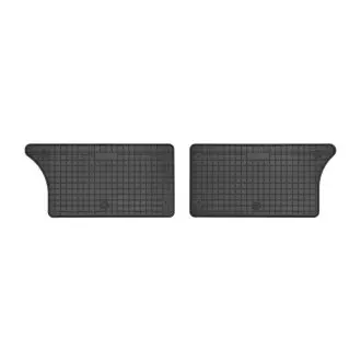 Килимки FROGUM Гума, 2 шт BASIC, задн/3 ряд, комплект, колір чорний, FORD GALAXY I, GALAXY MK I SEAT ALHAMBRA VW SHARAN 03.95-04.15, Буси FroGum ET03117