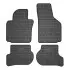 Килимки FROGUM Гума, 4 шт BASIC, задн/передн, комплект, колір чорний, SEAT LEON, TOLEDO III SKODA OCTAVIA II, YETI VW GOLF PLUS V, GOLF V 10.03-12.17, Буси / Купе / Ліфтбек / Седан / Універсал FroGum (ET0361) зображення 1