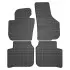 Килимки FROGUM Гума, 4 шт BASIC, задн/передн, комплект, колір чорний, SKODA SUPERB II 03.08-05.15, Ліфтбек FroGum (ET0362) зображення 1