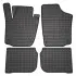 Килимки FROGUM Гума, 4 шт BASIC, задн/передн, комплект, колір чорний, SEAT TOLEDO IV SKODA RAPID 07.12-03.22, Ліфтбек FroGum (ET0364) зображення 1