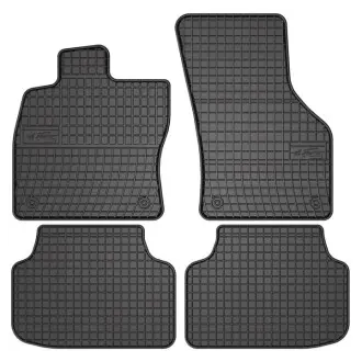 Килимки FROGUM Гума, 4 шт BASIC, задн/передн, комплект, колір чорний, SKODA OCTAVIA III, OCTAVIA IV 11.12-, Ліфтбек / Універсал FroGum ET0365