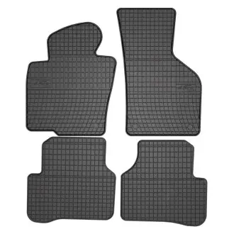 Килимки FROGUM Гума, 4 шт BASIC, задн/передн, комплект, колір чорний, VW CADDY III, CC B7, PASSAT ALLTRACK B7, PASSAT B6, PASSAT B7 03.04-12.20, Купе / Седан / Універсал FroGum ET0392