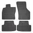 Килимки FROGUM Гума, 4 шт BASIC, задн/передн, комплект, колір чорний, AUDI A3 SEAT LEON, LEON SC, LEON ST VW GOLF ALLTRACK VII 06.08-, Ліфтбек / Універсал / Хетчбек 5D / HATCHBACK 3D FroGum (ET0397) зображення 1