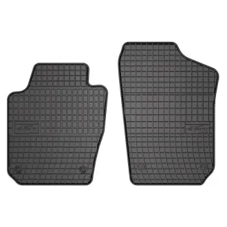 Килимки FROGUM Гума, 2 шт BASIC, передн, комплект, колір чорний, SKODA FABIA III, FABIA III PRAKTIK 08.14-12.22, Буси / Універсал FroGum ET0404P
