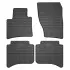 Килимки FROGUM Гума, 4 шт BASIC, задн/передн, комплект, колір чорний, PORSCHE CAYENNE VW TOUAREG 01.10-12.18, позашляховик FroGum (ET0407) зображення 1