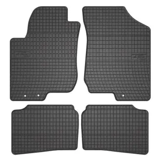 Килимки FROGUM Гума, 4 шт BASIC, задн/передн, комплект, колір чорний, KIA CEE'D 12.06-12.12, Ліфтбек FroGum ET0421