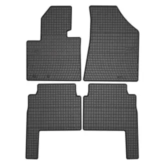 Килимки FROGUM Гума, 4 шт BASIC, задн/передн, комплект, колір чорний, KIA SORENTO II 11.09-12.15, позашляховик FroGum ET0432