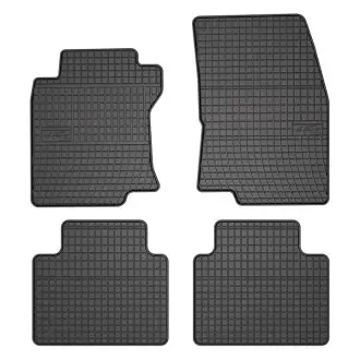 Килимки FROGUM Гума, 4 шт BASIC, задн/передн, комплект, колір чорний, NISSAN X-TRAIL III 04.14-, позашляховик FroGum ET0458