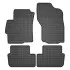 Килимки FROGUM Гума, 4 шт BASIC, задн/передн, комплект, колір чорний, MITSUBISHI LANCER VIII 03.07-, Ліфтбек FroGum (ET0481) зображення 1