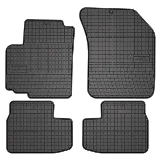Килимки FROGUM Гума, 4 шт BASIC, задн/передн, комплект, колір чорний, OPEL AGILA B SUZUKI SPLASH 01.08-, Ліфтбек FroGum ET0603
