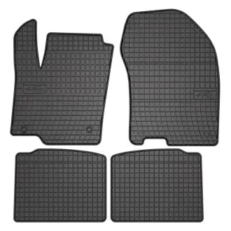 Килимки FROGUM Гума, 4 шт BASIC, задн/передн, комплект, колір чорний, SUZUKI SX4 S-CROSS 08.13-06.22, Ліфтбек FroGum ET0605