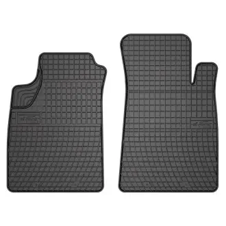 Килимки FROGUM Гума, 2 шт BASIC, комплект, колір чорний, RENAULT KANGOO, KANGOO EXPRESS 08.97-, Буси FroGum ET0649P