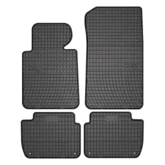 Килимки FROGUM Гума, 4 шт BASIC, задн/передн, комплект, колір чорний, BMW 3 (E46) 12.97-12.07, Купе FroGum ET0660