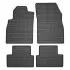 Килимки FROGUM Гума, 4 шт BASIC, задн/передн, комплект, колір чорний, CHEVROLET CRUZE, ORLANDO OPEL ASTRA J, ASTRA J GTC, CASCADA 05.09-, Буси / Кабріолет / Ліфтбек / Седан FroGum (ET0691) зображення 1