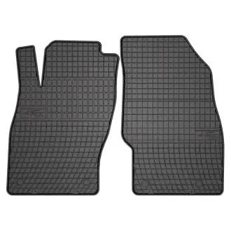 Килимки FROGUM Гума, 2 шт BASIC, комплект, колір чорний, OPEL CORSA D 07.06-08.14, Буси FroGum ET0692P