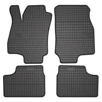 Килимки FROGUM Гума, 4 шт BASIC, задн/передн, комплект, колір чорний, OPEL ASTRA G, ASTRA G CLASSIC 02.98-12.09, Універсал FroGum ET0696