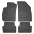 Килимки FROGUM Гума, 4 шт BASIC, задн/передн, комплект, колір чорний, CHEVROLET AVEO 03.11-, Седан FroGum (ET0697) зображення 1