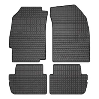 Килимки FROGUM Гума, 4 шт BASIC, задн/передн, комплект, колір чорний, CHEVROLET SPARK 06.09-, Ліфтбек FroGum ET0698