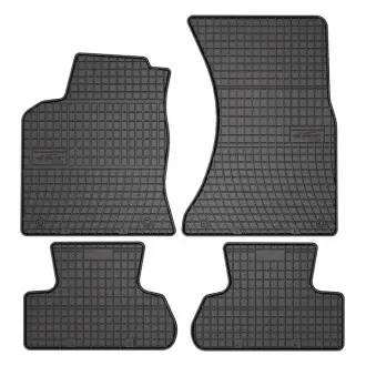 Килимки FROGUM Гума, 4 шт BASIC, задн/передн, комплект, колір чорний, AUDI Q5 10.08-05.17, позашляховик, версія: AWD/4WD / FWD / Hybrid FroGum ET0725