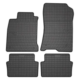 Килимки FROGUM Гума, 4 шт BASIC, задн/передн, комплект, колір чорний, RENAULT LAGUNA III 10.07-12.15, Ліфтбек FroGum ET0751