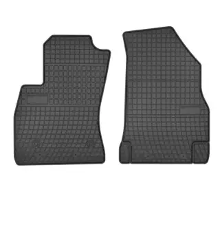 Килимки FROGUM Гума, 2 шт BASIC, комплект, колір чорний, FIAT DOBLO, DOBLO CARGO OPEL COMBO, COMBO E TOUR / LIFE, COMBO TOUR 10.01-, Буси FroGum ET0910P