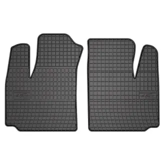 Килимки FROGUM Гума, 2 шт BASIC, комплект, колір чорний, FIAT DOBLO 03.01-, Буси FroGum ET0911P