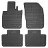 Килимки FROGUM Гума, 4 шт BASIC, задн/передн, комплект, колір чорний, VOLVO S60 III, V60 II 02.18-, Універсал FroGum (ET402546) зображення 1