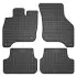 Килимки FROGUM Гума, 4 шт BASIC, задн/передн, комплект, колір чорний, VW GOLF VII 03.14-01.21, (модель / версія / Hybrid) FroGum (ET410817) зображення 1