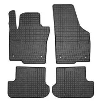 Килимки FROGUM Гума, 4 шт BASIC, задн/передн, комплект, колір чорний, VW BEETLE 04.11-07.19 FroGum ET411104