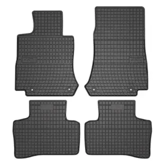 Килимки FROGUM Гума, 4 шт BASIC, задн/передн, комплект, колір чорний, MERCEDES EQC (N293) 05.19-07.23 FroGum ET411326