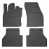 Килимки FROGUM Гума, 4 шт BASIC, задн/передн, комплект, колір чорний, VW CADDY ALLTRACK IV, CADDY IV 05.15-12.20, Мінівен, версія: Стандарт FroGum (ET411685) зображення 1