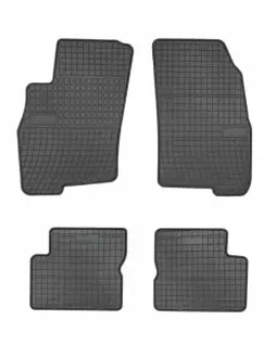 Килимки FROGUM Гума, 4 шт BASIC, задн/передн, комплект, колір чорний, ALFA ROMEO MITO 08.08-10.18, Ліфтбек FroGum ET542582