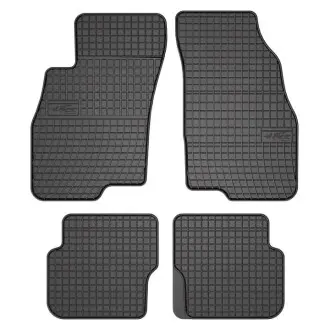 Килимки FROGUM Гума, 4 шт BASIC, задн/передн, комплект, колір чорний, FIAT GRANDE PUNTO, PUNTO, PUNTO EVO 07.08-, Ліфтбек FroGum ET542964