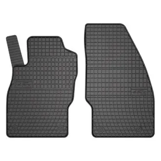 Килимки FROGUM Гума, 2 шт BASIC, комплект, колір чорний, OPEL CORSA E 09.14-, Ліфтбек FroGum ET542988P