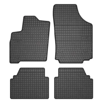 Килимки FROGUM Гума, 4 шт BASIC, задн/передн, комплект, колір чорний, OPEL MERIVA A 05.03-05.10, Буси FroGum ET543015