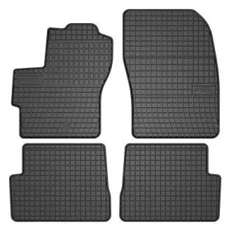 Килимки FROGUM Гума, 4 шт BASIC, задн/передн, комплект, колір чорний, MAZDA 3 10.03-12.09, Універсал FroGum ET546009