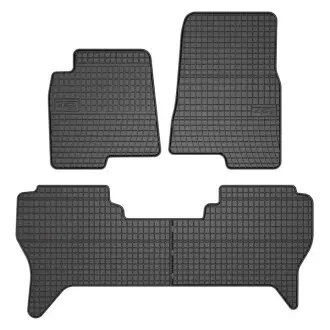 Килимки FROGUM Гума, 4 шт BASIC, задн/передн, комплект, колір чорний, MITSUBISHI PAJERO III 04.00-09.07, позашляховик FroGum ET546276