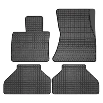 Килимки FROGUM Гума, 4 шт BASIC, задн/передн, комплект, колір чорний, BMW X5 (E70), X6 (F16, F86) 10.06-07.19, позашляховик FroGum ET546337