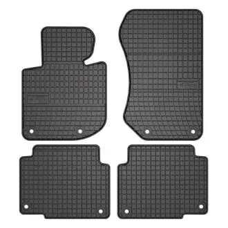 Килимки FROGUM Гума, 4 шт BASIC, задн/передн, комплект, колір чорний, BMW 3 (E36), Z3 (E36) 09.90-08.00, Ліфтбек FroGum ET546351