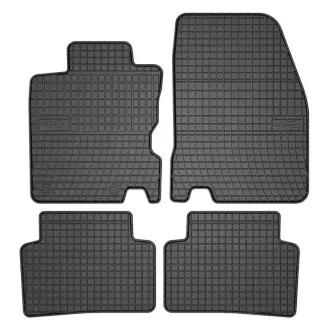 Килимки FROGUM Гума, 4 шт BASIC, задн/передн, комплект, колір чорний, RENAULT KADJAR 06.15-, позашляховик FroGum ET546658