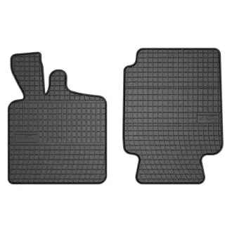 Килимки FROGUM Гума, 2 шт BASIC, комплект, колір чорний, SMART FORTWO 01.04-, Хетчбек FroGum ET547372